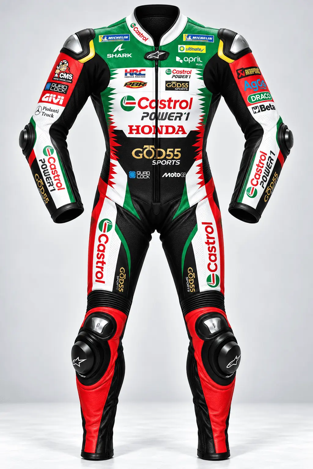 Johann Zarco Honda Castrol 2026 Race Suit