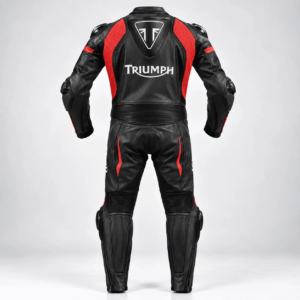 Triumph Black Leather Race Suit