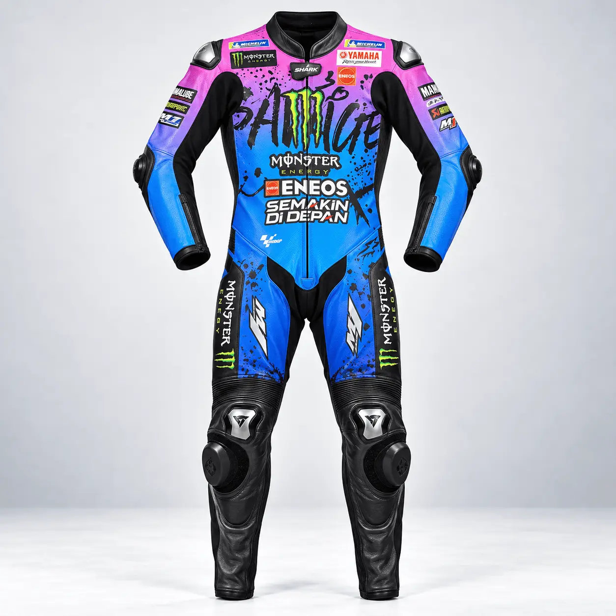 Fabio Quartararo Dyno FrenchGP 2024 Leather Race Suit