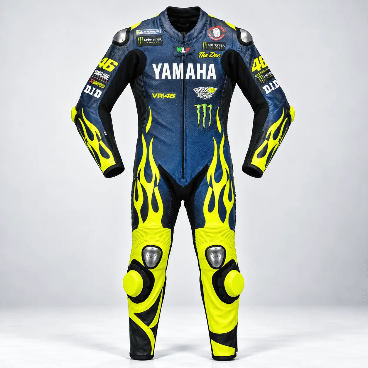 Valentino Rossi Yamaha Test Race Suit