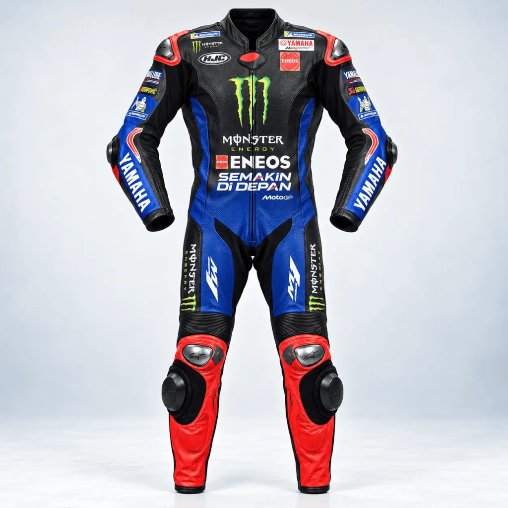 Fabio Quartararo 2025 Monster Energy GP Leather Race Suit