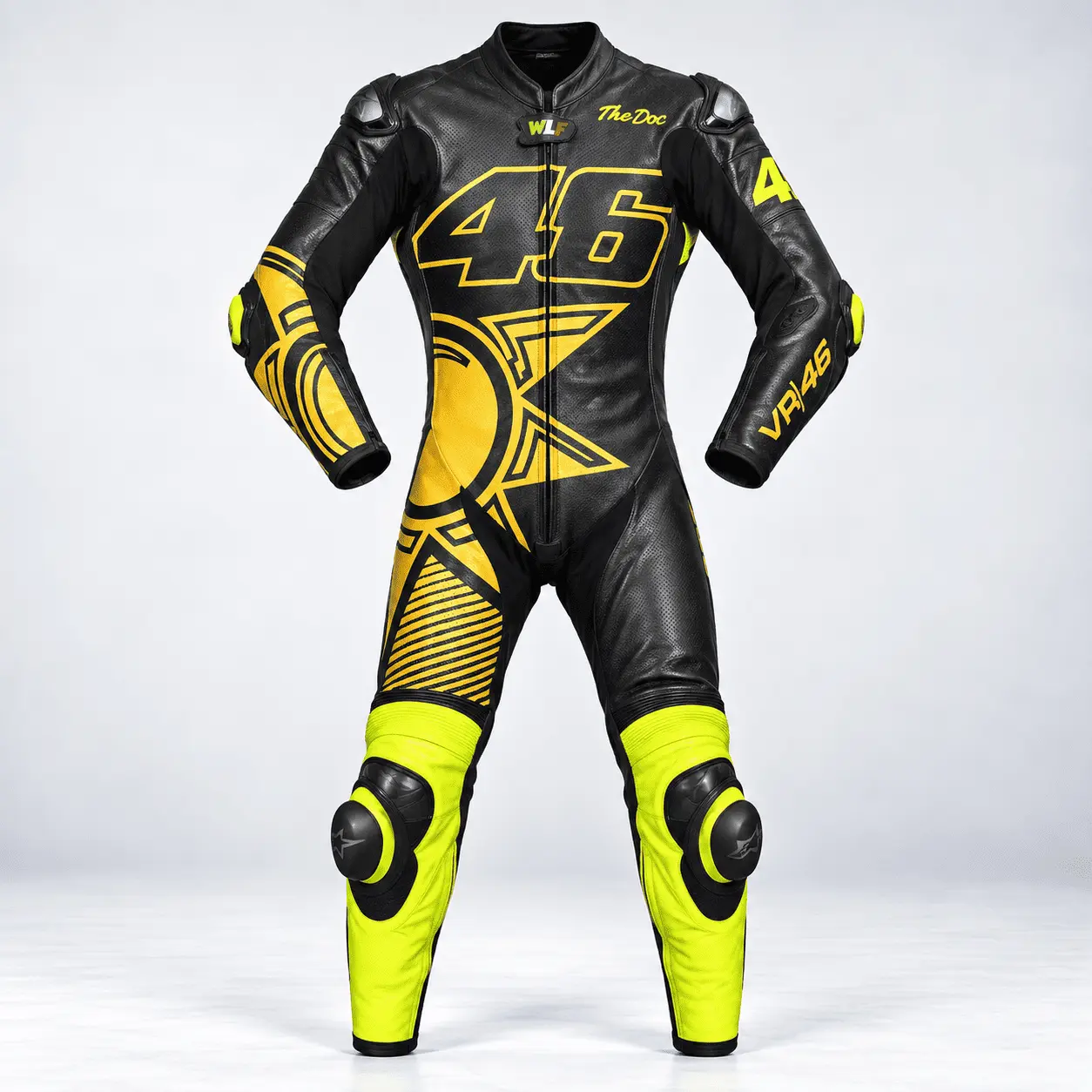 Valentino Rossi 46th Birthday Leather Race Suit
