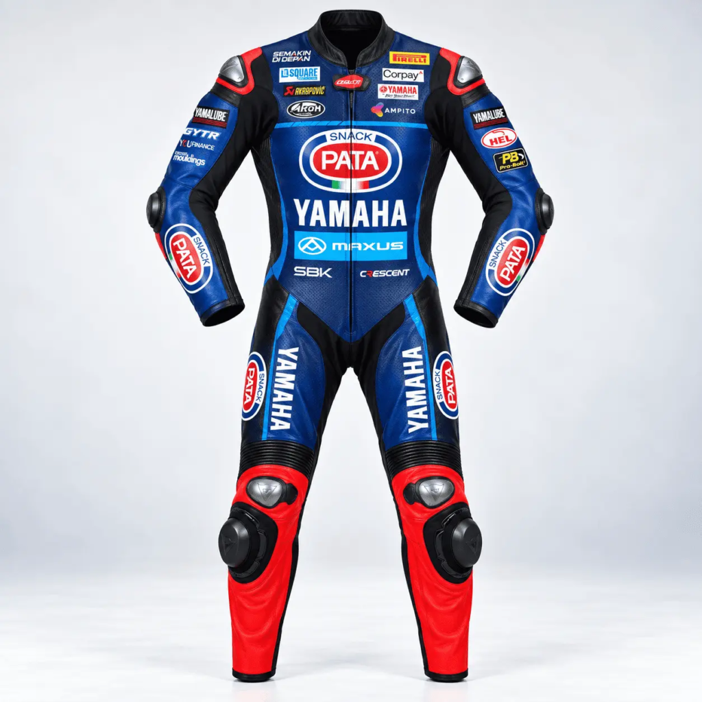 Jonathan Rea Yamaha SBK 2025 Leather Race Suit