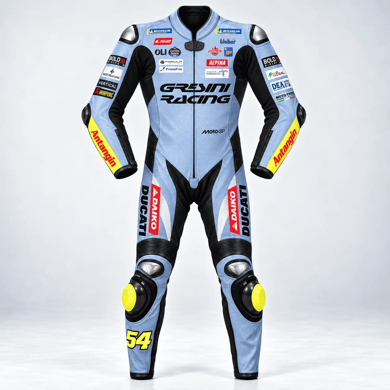Fermin Aldeguer Gresini Racing 2025 MotoGP Race Suit