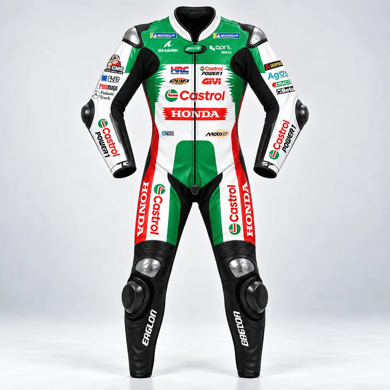 Johann Zarco Honda Castrol 2025 MotoGP Race Suit