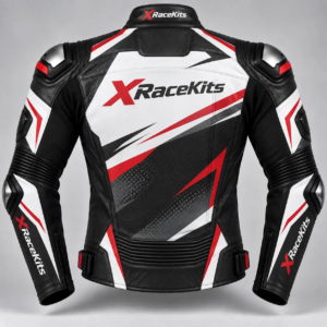 XRaceKits Redline Strike Motorcycle Racing Jacket