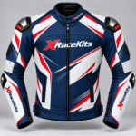 XRaceKits Navy Strike Motorcycle Racing Jacket