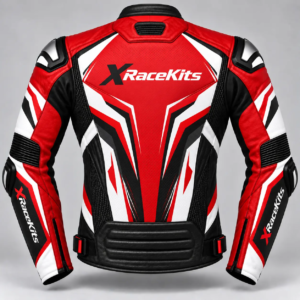 XRaceKits Red Viper Motorcycle Racing Jacket