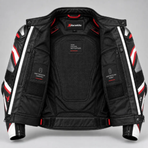 XRaceKits Redline Motorcycle Racing Jacket