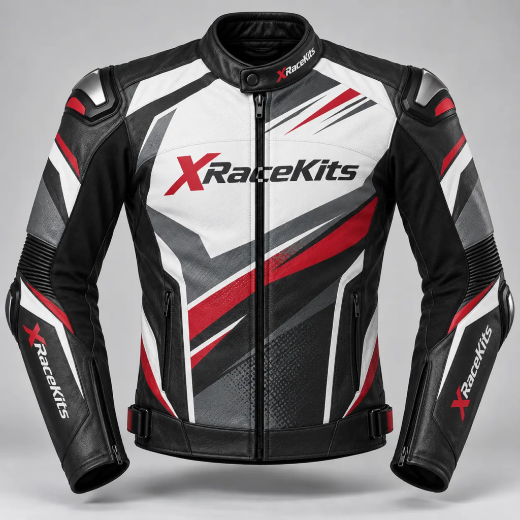 XRaceKits Redline Motorcycle Racing Jacket