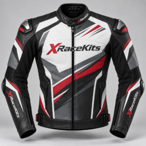 XRaceKits Redline Motorcycle Racing Jacket