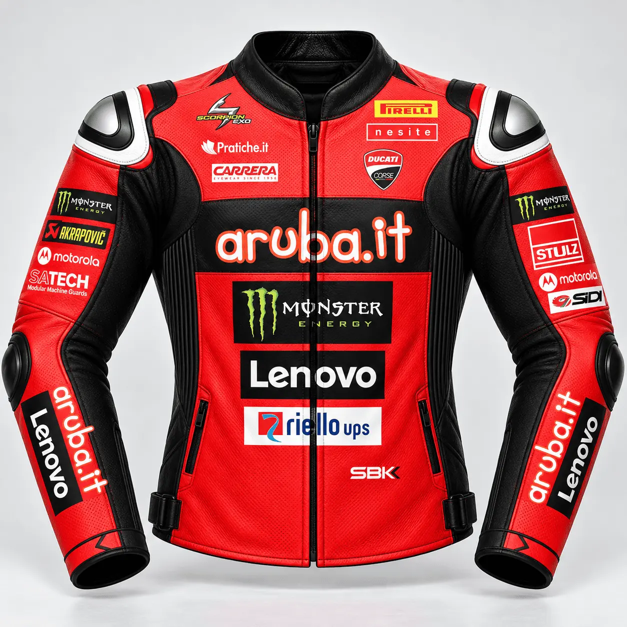 Alvaro Bautista Ducati SBK 2025 Race Jacket