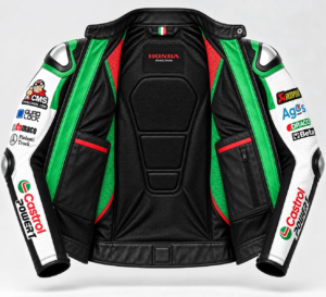 Johann Zarco Honda Castrol 2025 Leather Jacket