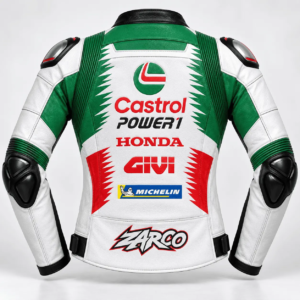 Johann Zarco Honda Castrol 2025 Leather Jacket
