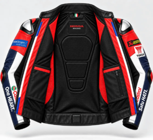 Joan Mir 2025 Honda HRC Leather Jacket