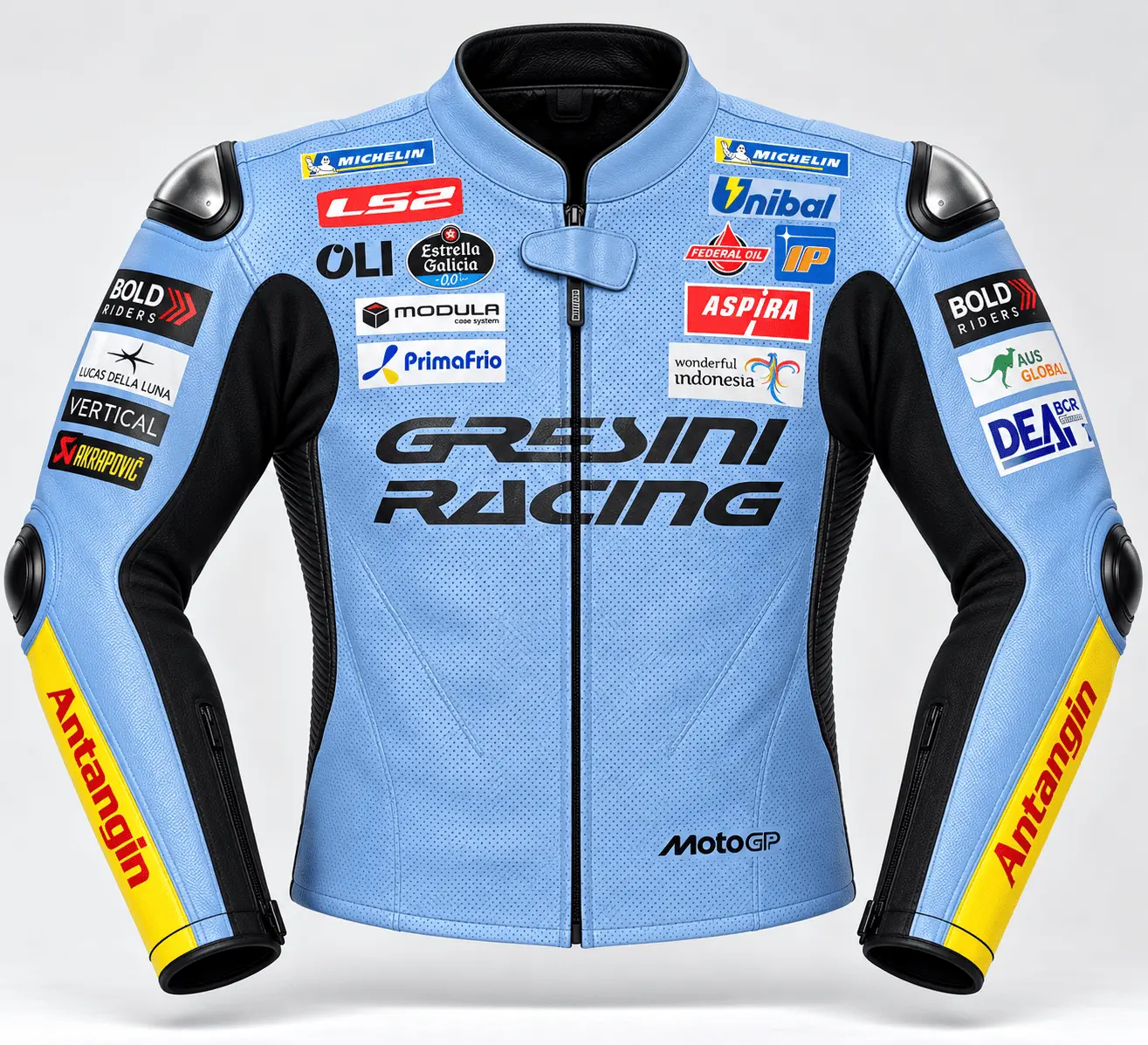 Fermin Aldeguer Gresini Racing 2025 Leather Jacket