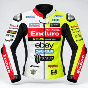 Fabio Di Giannantonio 2025 VR46 Team Leather Racing Jacket