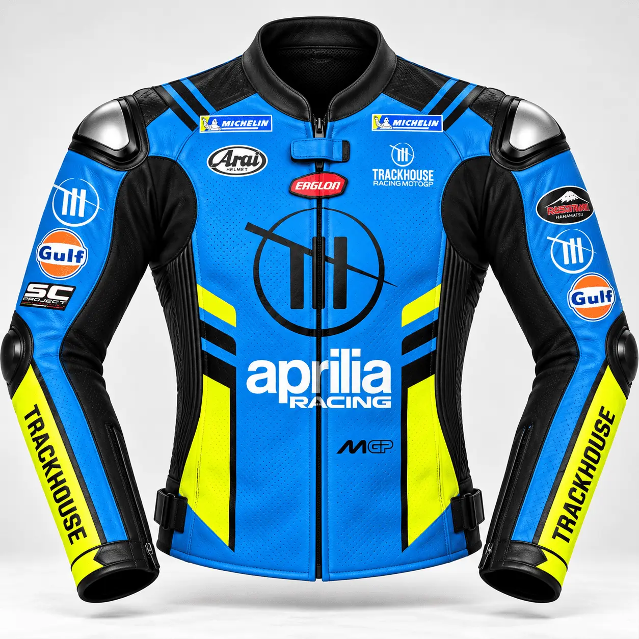 Ai Ogura Trackhouse 2025 GP Leather Racing Jacket