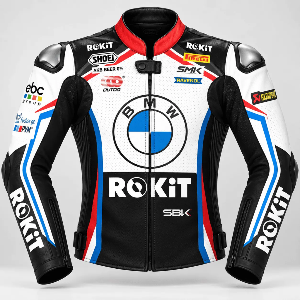 Toprak Razgatlioglu BMW Rokit 2024 Leather Racing Jacket