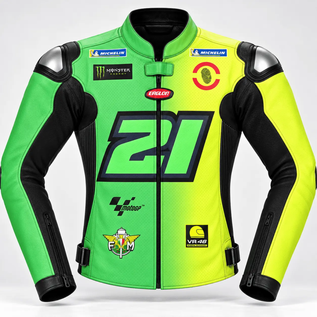 Franco Morbidelli Franky Winter Test Leather Racing Jacket