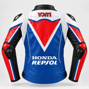 Luca Marini Honda 2024 MotoGP Leather Racing Jacket
