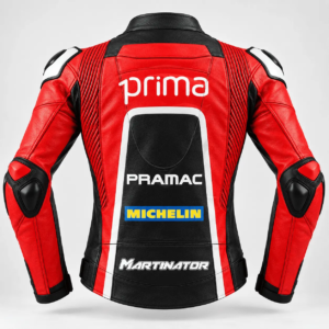 Jorge Martin Pramac 2024 Leather Racing Jacket