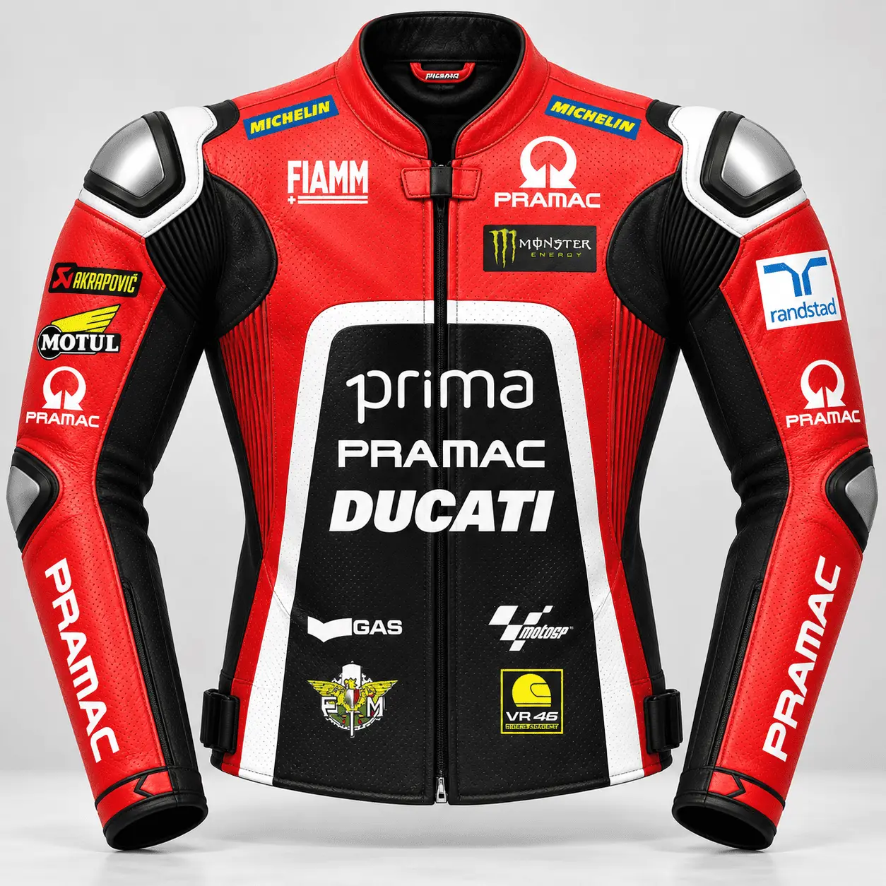 Franco Morbidelli Pramac MotoGP75 Leather Racing Suit