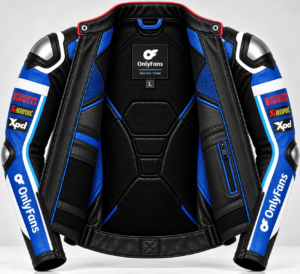 Joe Roberts OnlyFans Moto2 Leather Race Jacket