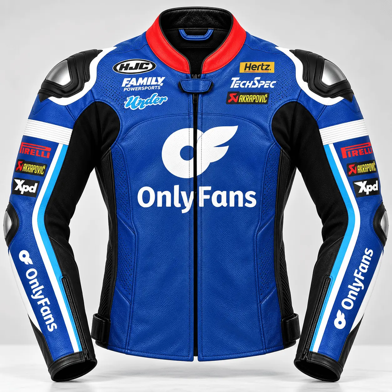 Joe Roberts OnlyFans Moto2 Leather Race Jacket