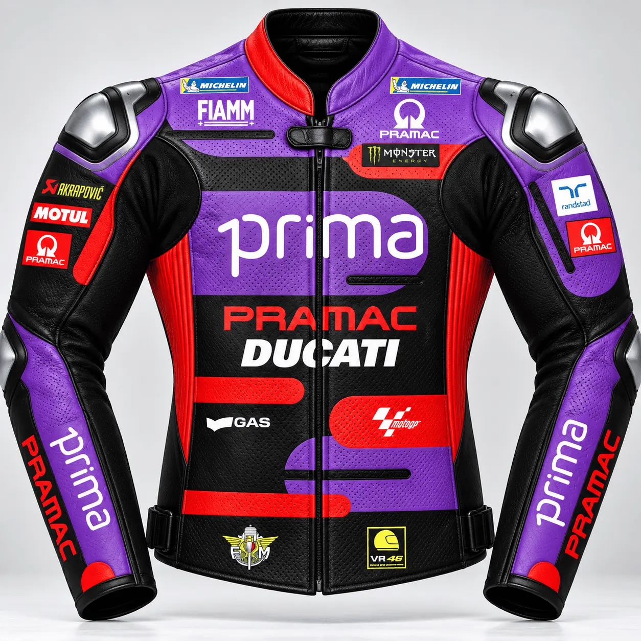 Franco Morbidelli Ducati Pramac 2024 MotoGP Racing Jacket