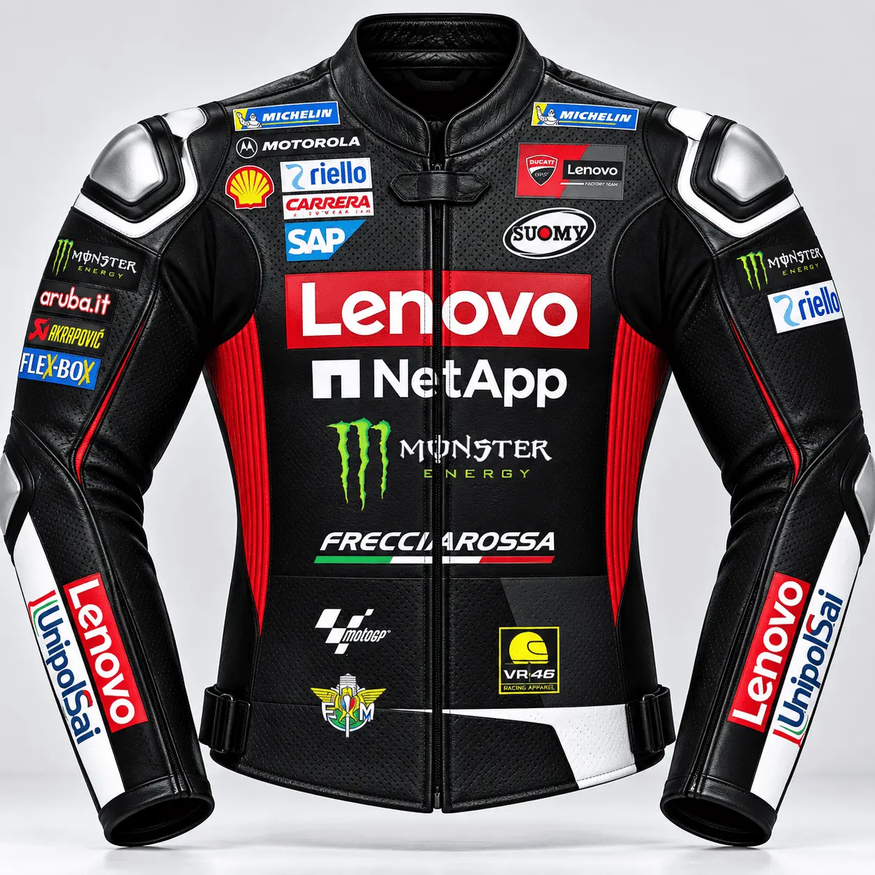 Francesco Bagnaia Lenovo Winter Test 2024 Motorcycle Jacket
