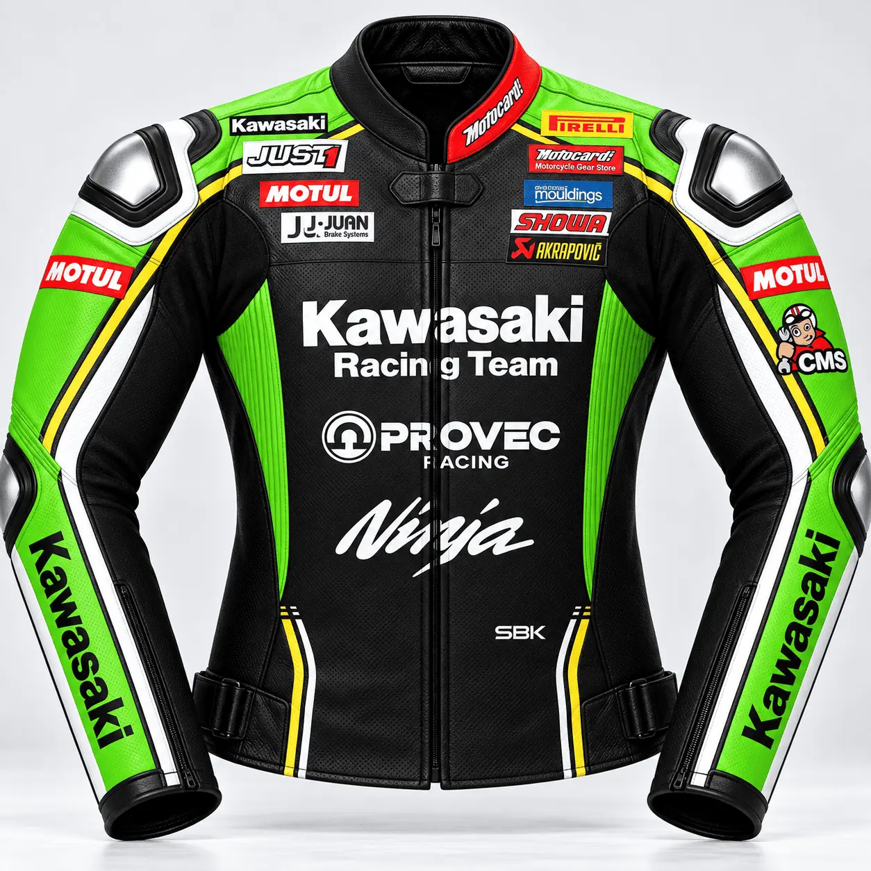 Axel Bassani Kawasaki WSBK 2024 Racing Jacket