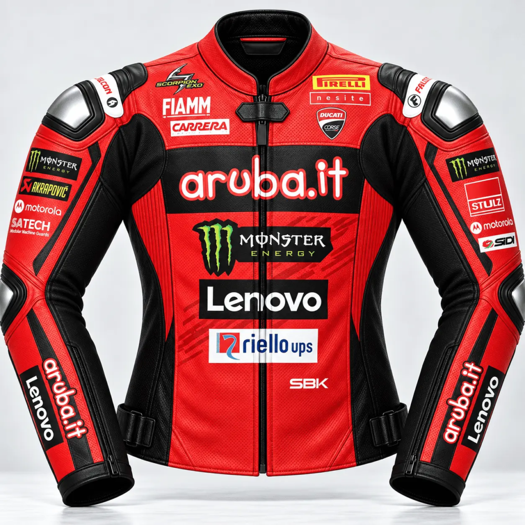 Alvaro Bautista Aruba.it Ducati SBK 2024 Race Jacket