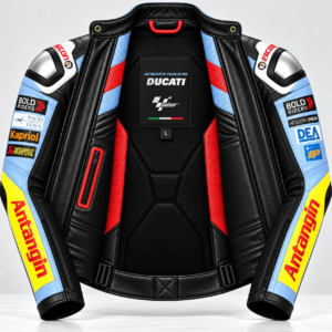 Alex Marquez Ducati Gresini 2024 MotoGP Leather Racing Jacket