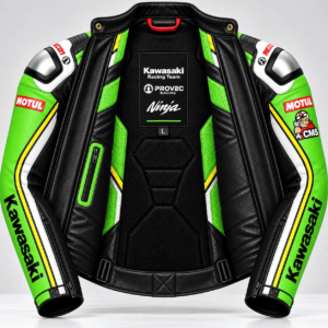 Alex Lowes Kawasaki WSBK 2024 Leather Racing Jacket