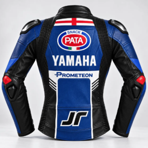 Jonathan Rea Pata Yamaha WSBK 2024 Leather Racing Jacket